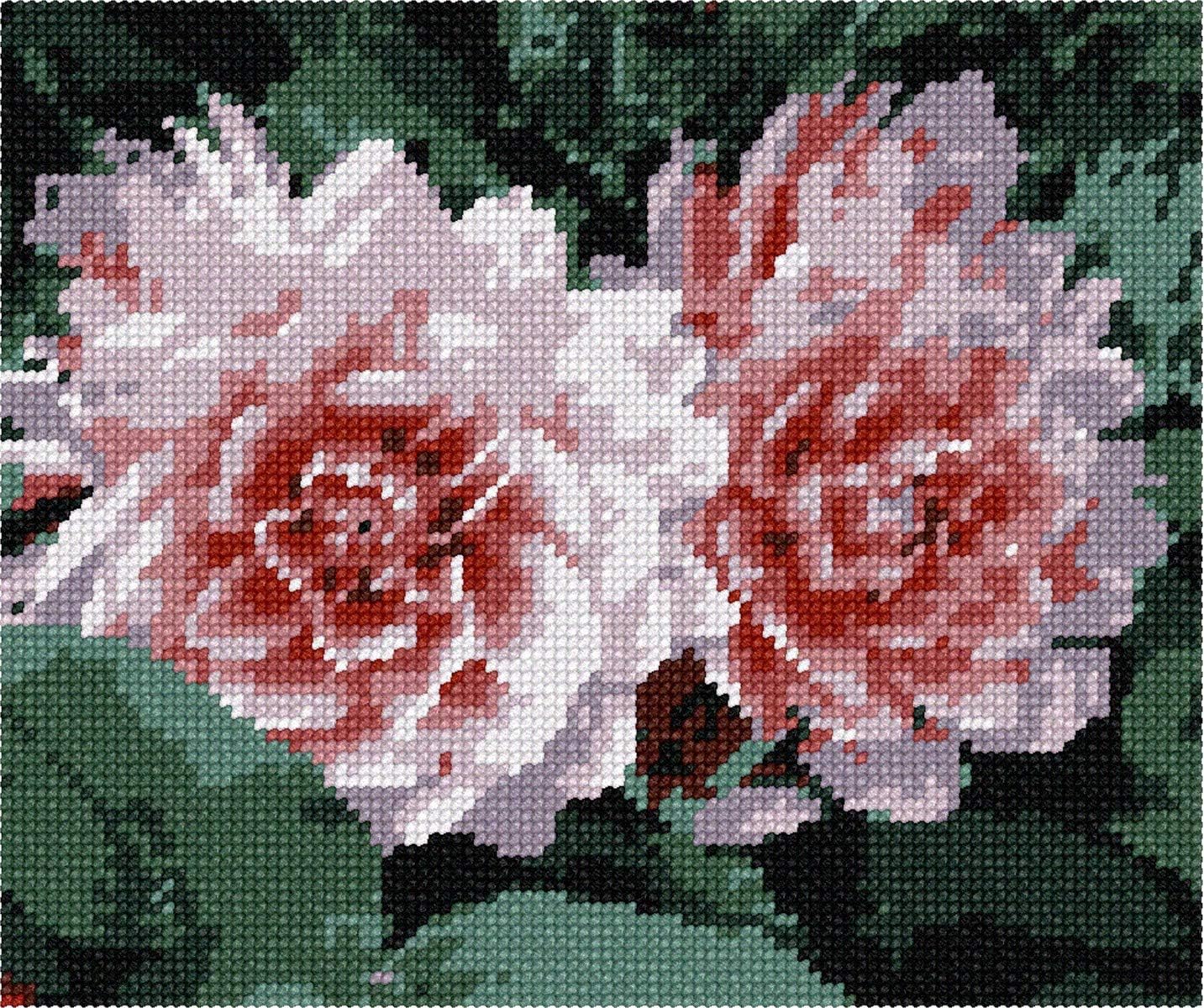 pepita Flowery Needlepoint Canvas