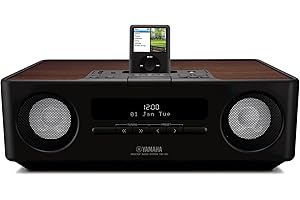 Yamaha TSX-120BL Desktop Audio System Single (Black)