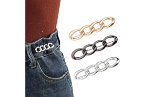 XENTRLOLOGIC Pants Tightener for Women - Jean Tightening Clips to Make Waist Smaller - Adjust Clips 3Set