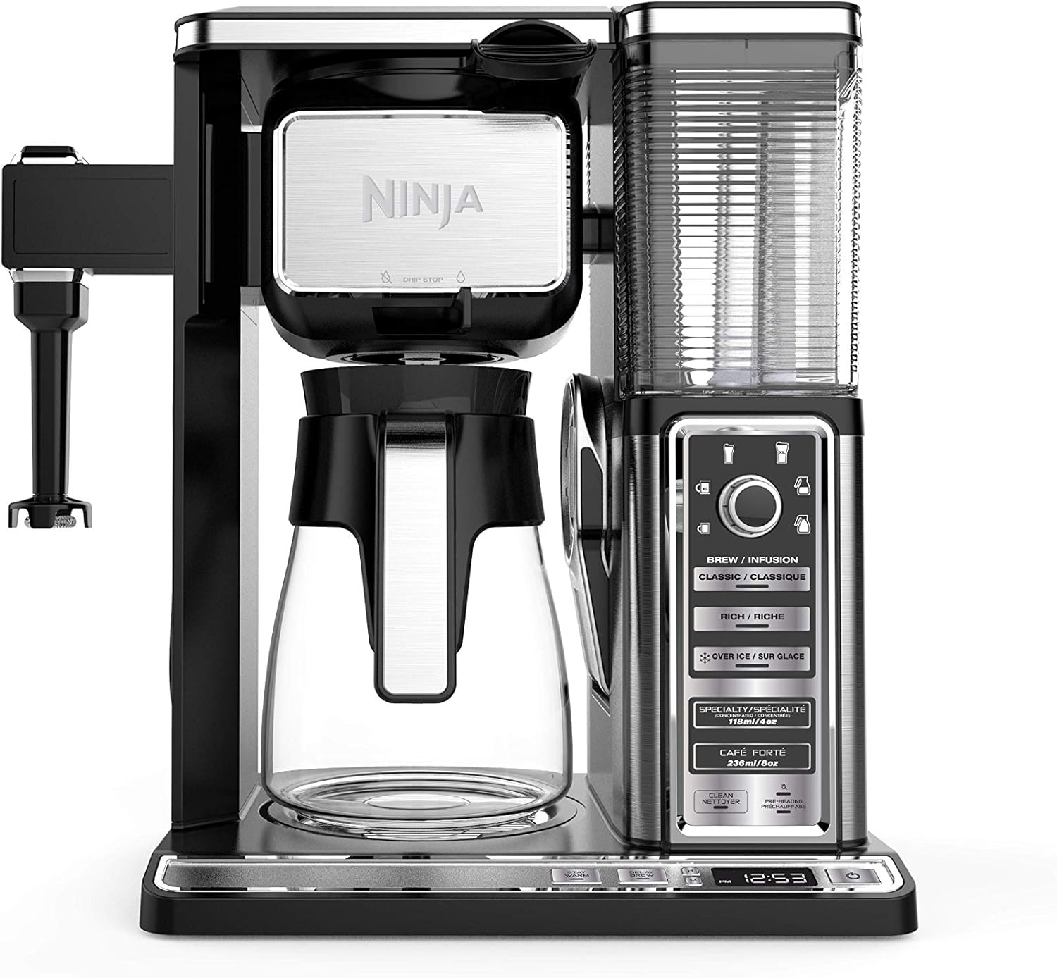 Ninja Coffee Bar Glass Carafe System, Black & Stainless Steel Amazon.ca Home & Kitchen