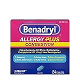 Benadryl Allergy Plus Congestion