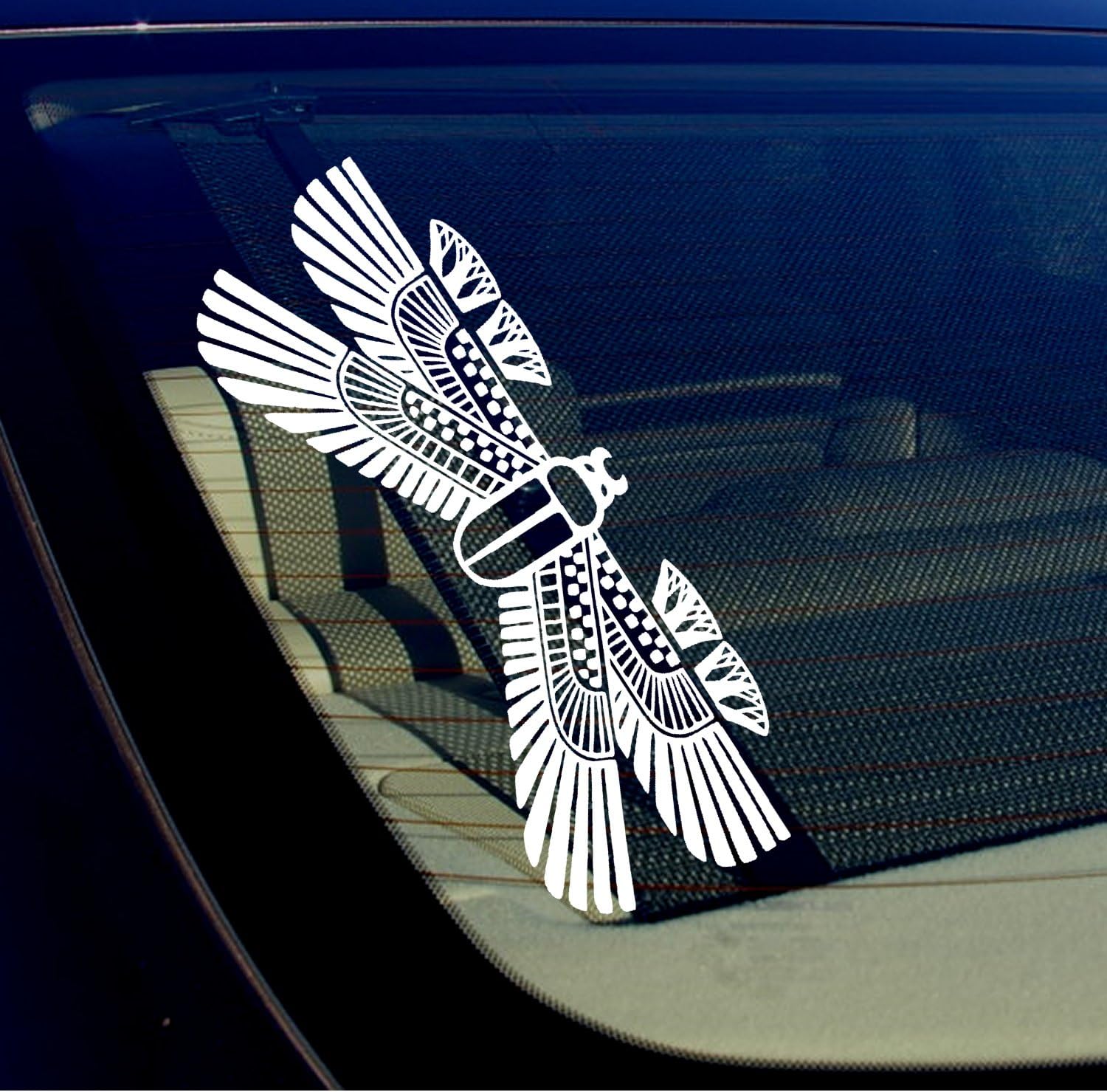 Amazon Co Jp エジプトhieroglyphs Aztecピラミッド聖書エジプト鳥ビニール壁デカールステッカー19 フロントガラス 車 バイク