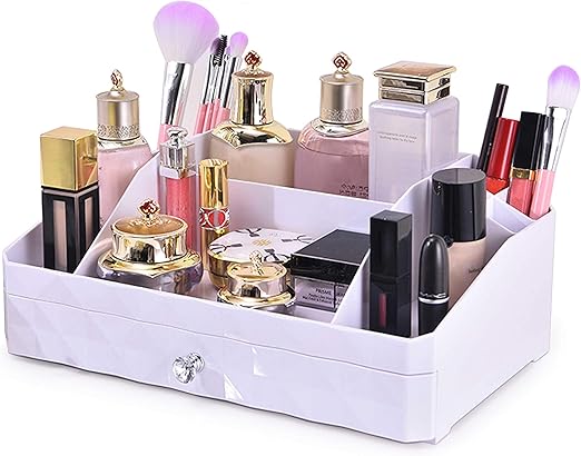 Amazon Com Webi Jewelry Makeup Drawer Organizer Large Capacity