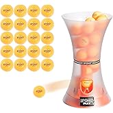 JOOLA iPong Play Table Tennis Trainer Robot with 20 ABS Training Balls, Orange