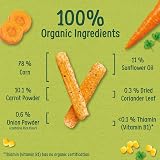 Organix Carrot Stix Organic Toddler Snack Corn Puffs 60 g Pack view 2