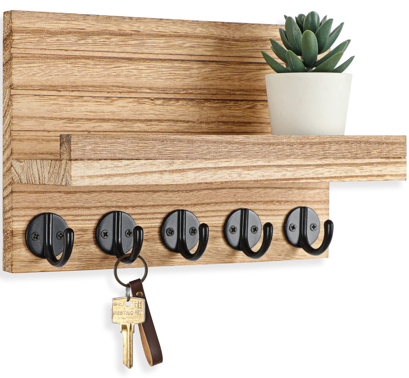 Lwenki Key Holder for Wall, Decorative Key and Mail