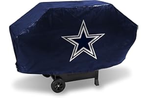 NFL Rico Industries Vinyl Padded Deluxe Grill Cover, 68 x 21 x 35-inches