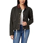 Angels Forever Young womens Everflex Relaxed Stretch Canvas Barn Jacket