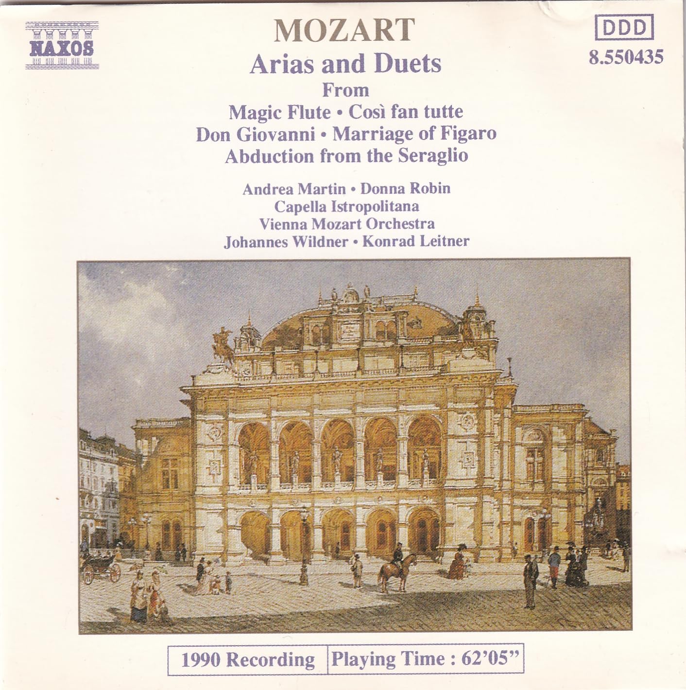 Mozart: Arias and Duets