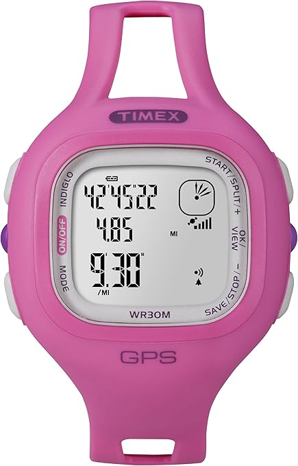 timex running watch women's