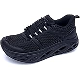 RomenSi Womens Arch Support Walking Shoes Wide Orthotic Plantar Fasciitis Tennis Shoes Athletic Slip On Fashion Running Shoes US 6-11