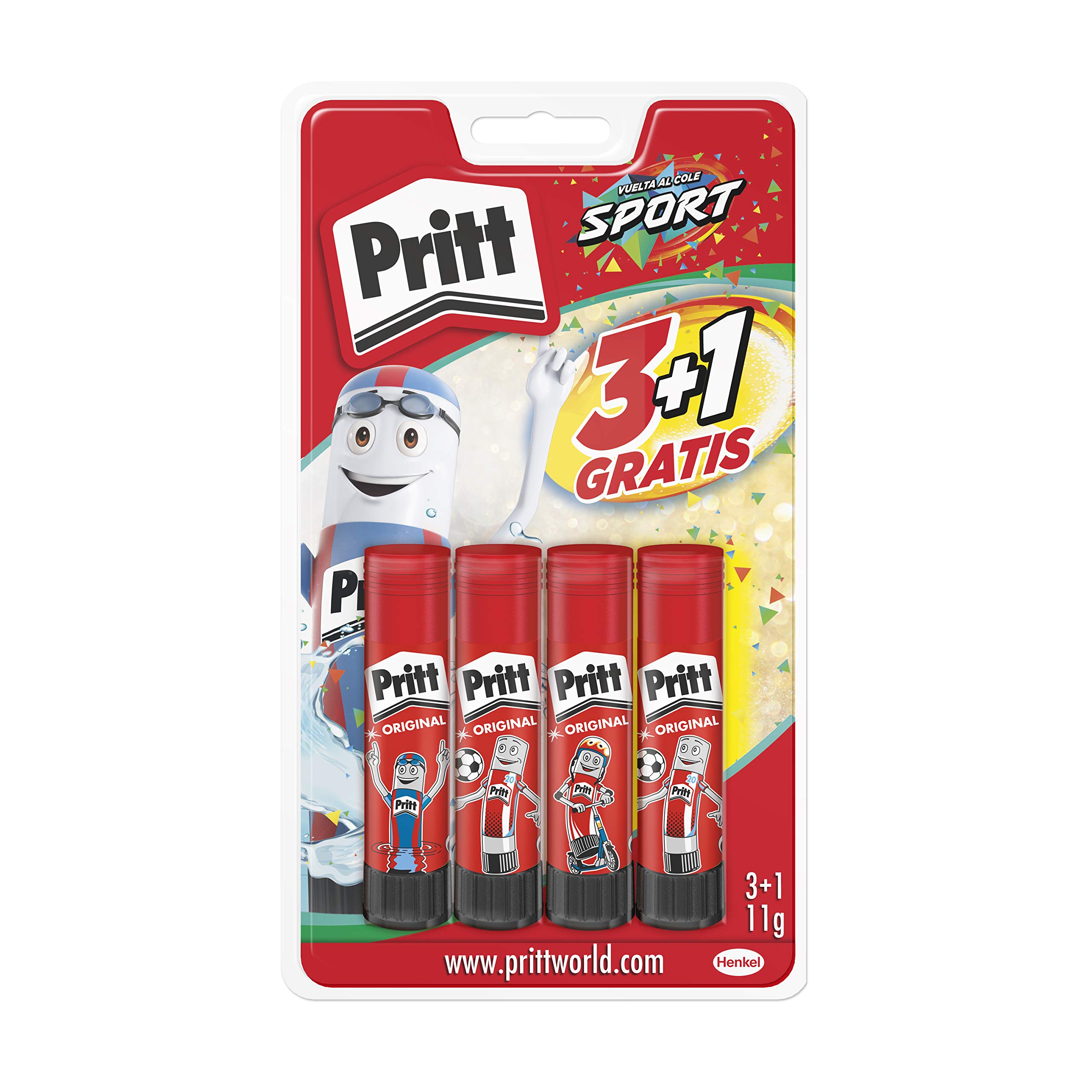 Pritt Barra Adhesiva, pegamento infantil