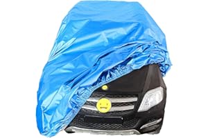 ONFUTAT Large Kids Ride-On Toy Car Cover, Outdoor Wrapper Resistant Protection for Electric Battery Powered Children Wheels Toy Vehicles-Universal Fit, Water Resistant, UV Rain Snow Protection (Blue)