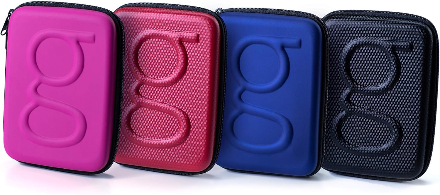 Glucology™ Diabetic Travel Case - Organizer for Blood Sugar Test Strips, Medication, Glucose Meter, Pills, Tablets, Pens, Insulin Syringes, Needles, Lancets - Hardshell Pack - Expandable, Red: Health & Personal Care