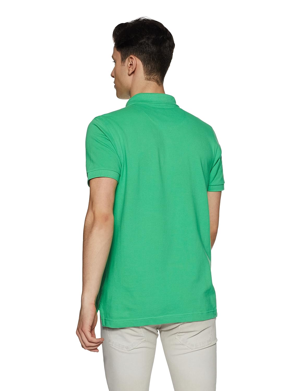 u.s. polo assn. men's solid regular fit cotton polo