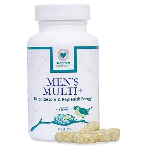 Best Nest Men's Multi+, Methylfolate, Methylcobalamin (B12