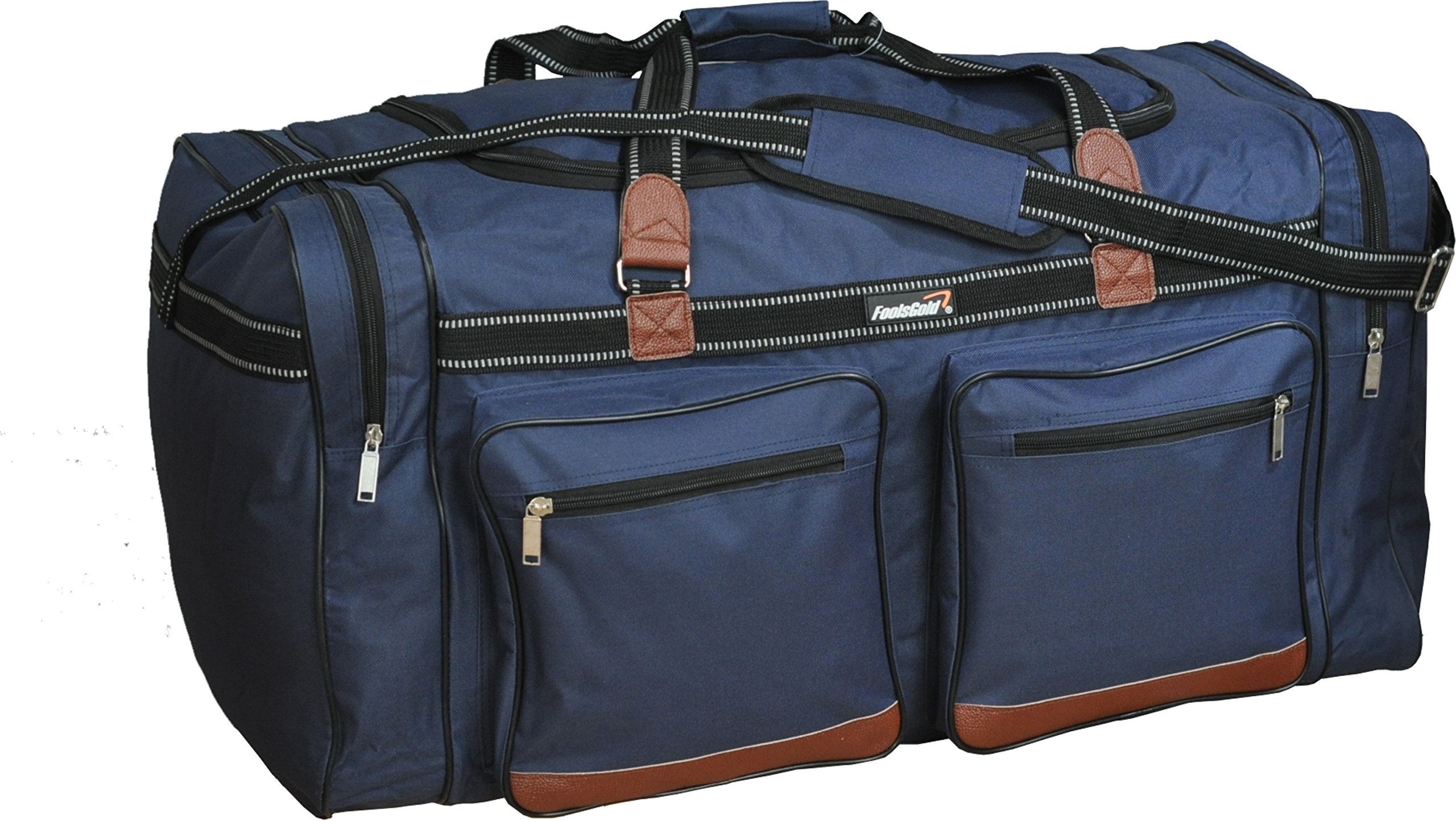 foolsGold Extra Large 120L Holdall Travel Duffle Bag in Navy