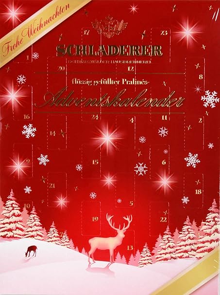 Schladerer Pralinés Adventskalender, 1er Pack (1 x 255 g)
