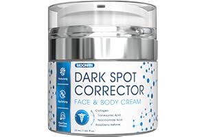 MOONRIN COSMETICS Dark Spot Corrеctor for Face & Body, 1.85 fl oz, 55 ml, Moisturizing Skin Lightеning Cream with Collagen & Niаcinamide Acid, Hуperpigmentation Treatmеnt Legs, Hands, Inner Thighs, & Underarms