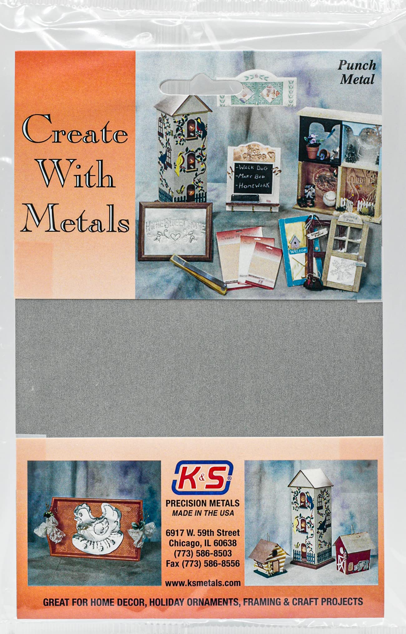 K&S Precision Metals 6505 Steel Plated Tin Sheet, 0.013" Thickness x 5" Width x 7" Length, 29 Gauge, 1 pc, Made in USA