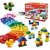 3 otters 1000 PCS Building Blocks, Building Toys for Kids Classic Construction Toy Set, Creative Compatible with Major Brands