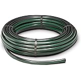 Rain Bird T63-100S Drip Irrigation 1/2" (.630" OD) Blank Distribution Tubing, 100' Roll, Black