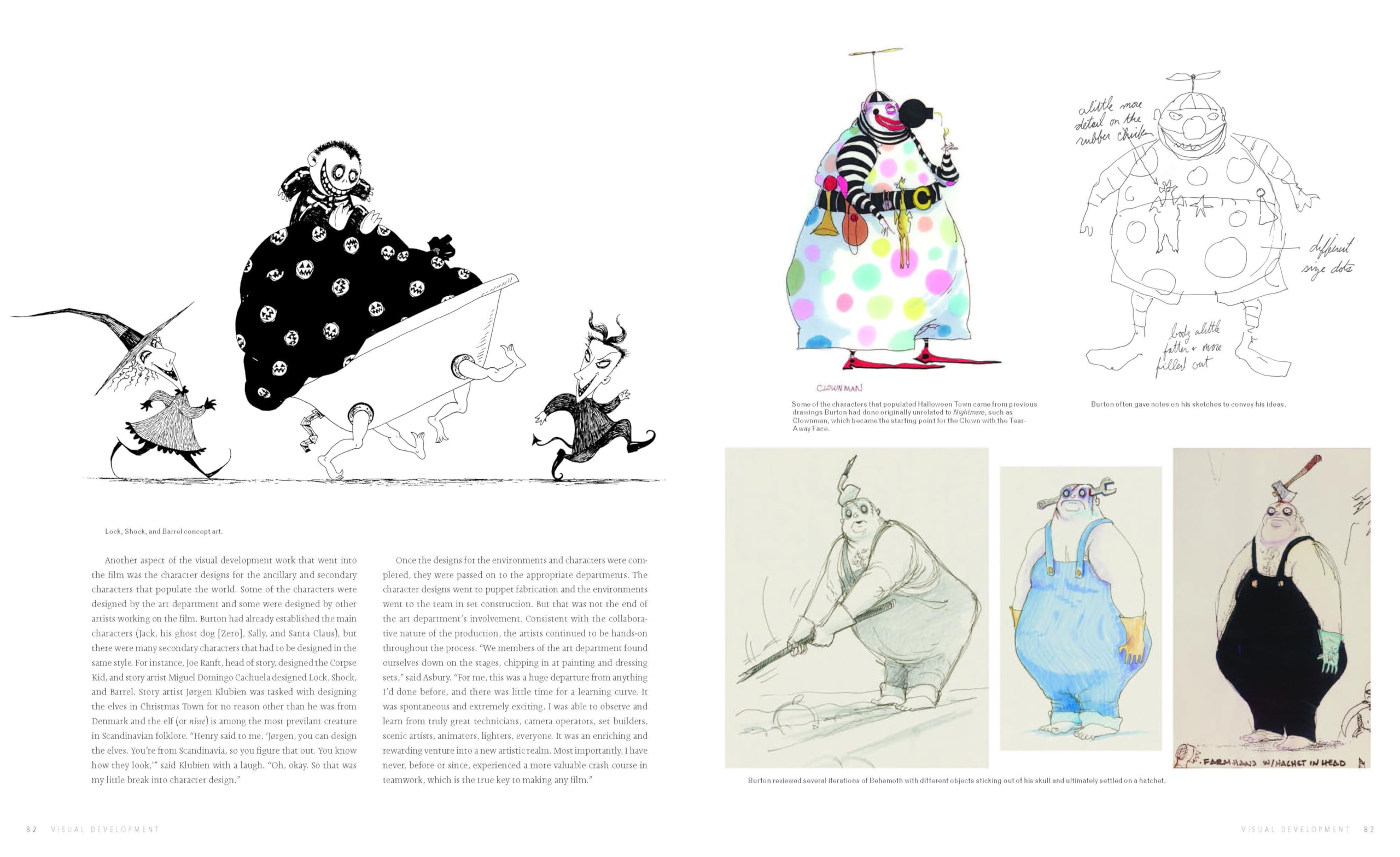 Tim Burton's The Nightmare Before Christmas Visual Companion (Disney Editions Deluxe)