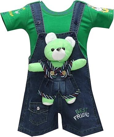 baby boy dungaree set