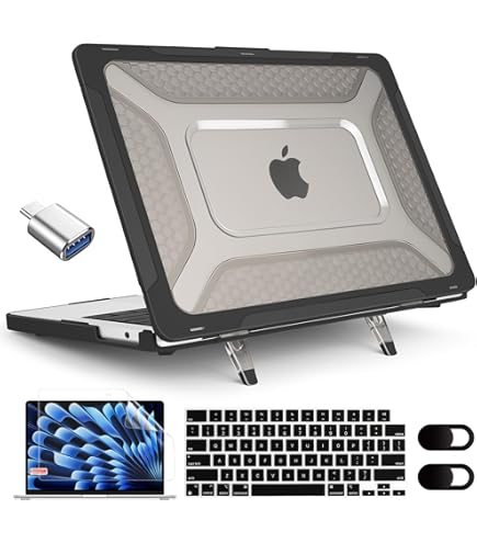 Étui de protection pour ordinateur portable Macbook Air15 A3114 A2941 Pro14 A2442 A2779 Air13.3/13.6 Pro13.3, coque rigide transparente  7