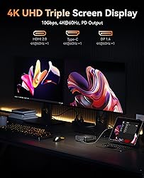KAMRUI Mini Gaming PC, AMD Ryzen 7 Pro 5875U, 16GB