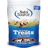 Nutri Source TU80020 14 oz Soft &amp; Tender Chicken Treats for Dogs
