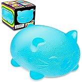 Stress Cat Toy, Sensory Fidget Toy, Sugar Filled Squishy Toys for Kids Stress Relief - High Density Squeeze Balls for Students Calming - Ultra-Soft Decompression Venting Toys