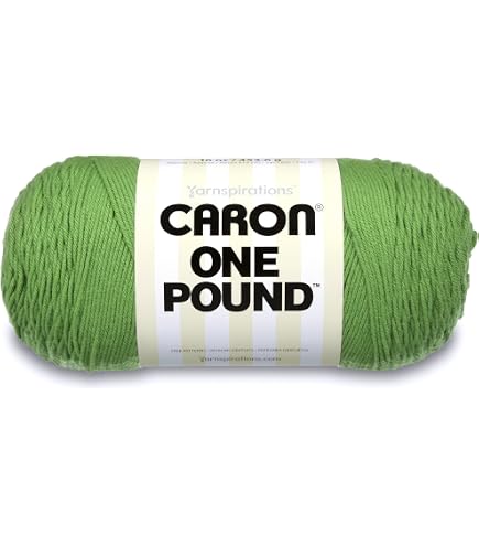 Amazon.com: Caron One Pound Solids Yarn, 16oz, Gauge 4 Medium, 100
