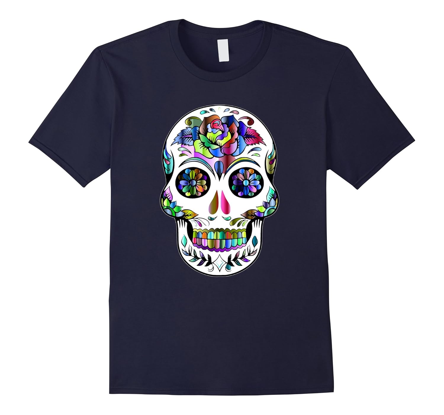 Day of the Dead Sugar Skull Shirt-ANZ