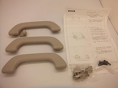 Amazon スバル R1 R2 全グレード アシストグリップキット 3ヶ入り インテリアパネル 車 バイク