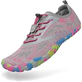 SAGUARO Womens Mens Barefoot Shoes Minimalist Trail Runner Wide Toe Box Zero Drop Outdoor Cross Training Shoe