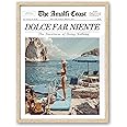 iHery Natural OAK Wood Newspaper Trendy Framed Wall Art, 12x16 in Dolce Far Niente Vintage Headline Canvas Print, La Dolce Vita Italian Summer Wall Art Beige Frame Logs, Home Décor Living Set of 1