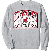 New Jersey Devils Glide Gray NHL Officially Licensed Sweatshirt