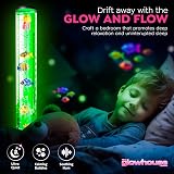 The Glowhouse 100cm Colour Changing Sensory Bubble Lamp with Plastic Fish view 6