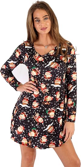 womens novelty xmas dresses