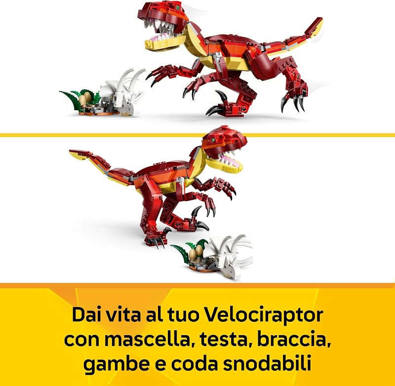 Creator 3 in 1 Feroce dinosauro 31379