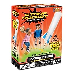 Stomp Rocket Jr Glow Rocket Launcher for Kids - 4
