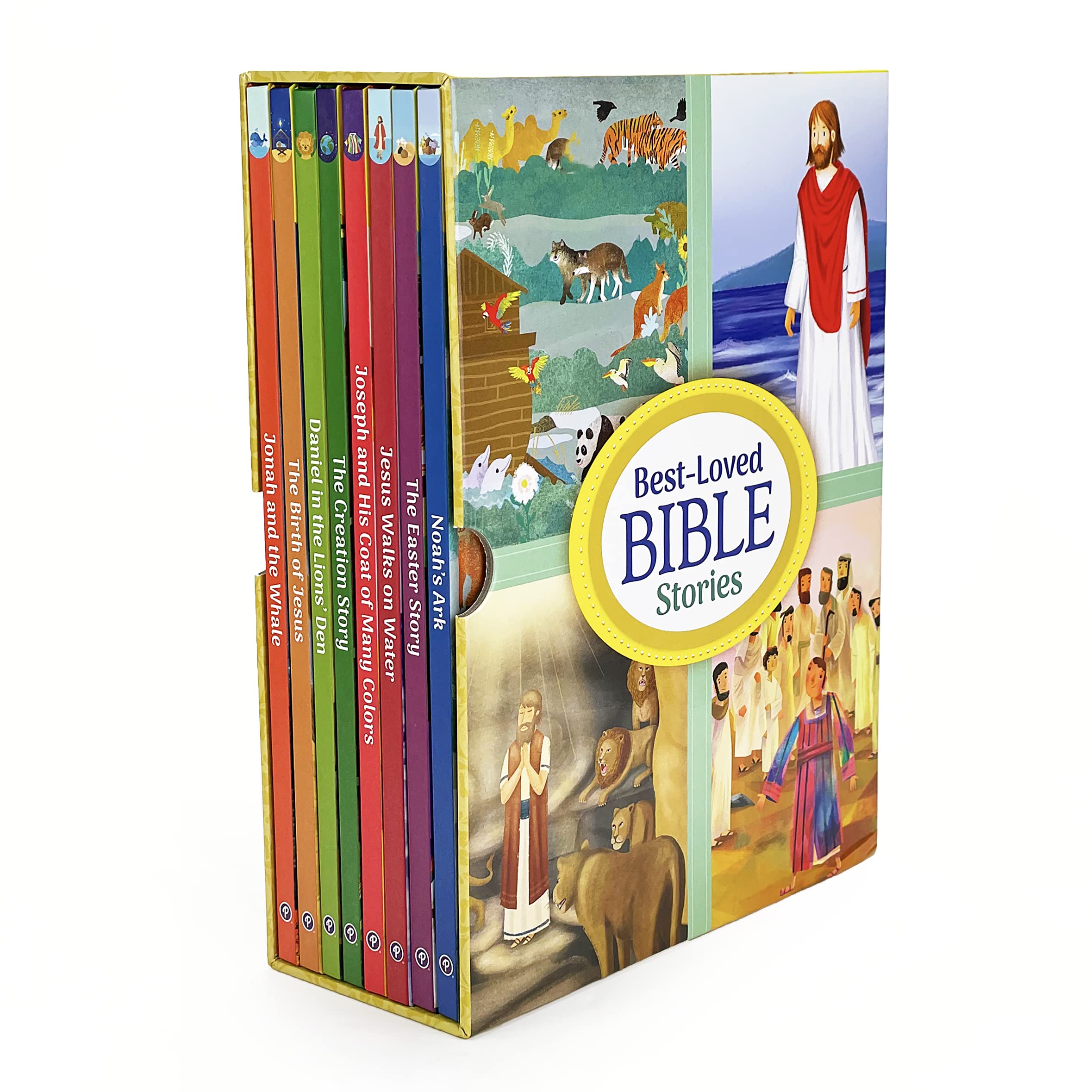 Best-Loved Bible Stories - 8-Book Library Boxed Gift Set for Children: Including stories of Noah's Ark, The Birth of Jesus, The Creation Story, Daniel and the Lion's Den, Jonah, and More Best-Loved Bible Stories - 8-Book Library Boxed Gift Set for Children: Including stories of Noah's Ark, The Birth of Jesus, The Creation Story, Daniel and the Lion's Den, Jonah, and More Library Binding