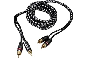 Absolute USA COMR6 6-Feet Competition Series RCA Audio Interconnect Cable