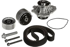 Gates TCKWP338 PowerGrip Premium Timing Belt Component Kit with Water Pump