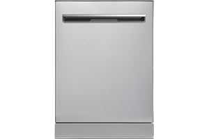 DUURA Elite DE1200DWDSS Dishwasher 24-Inch Built in with 6 Wash Options and 6 Automatic Cycles, Stainless Steel Construction, Electronic Control LED Display, Low Noise Rating, Metallic