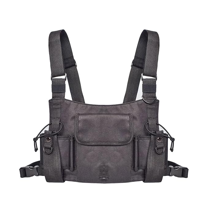 Aolvo Molle Radio Harness, Radio Chest Harness Chest 600D Polyester