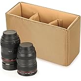 G-raphy Camera Insert Bag Case Camera Divider Inserts for Backpack DSLR Organizer Portable for DSLR SLR Cameras, Lenses, Flashes- Make Your Own Camera Bag