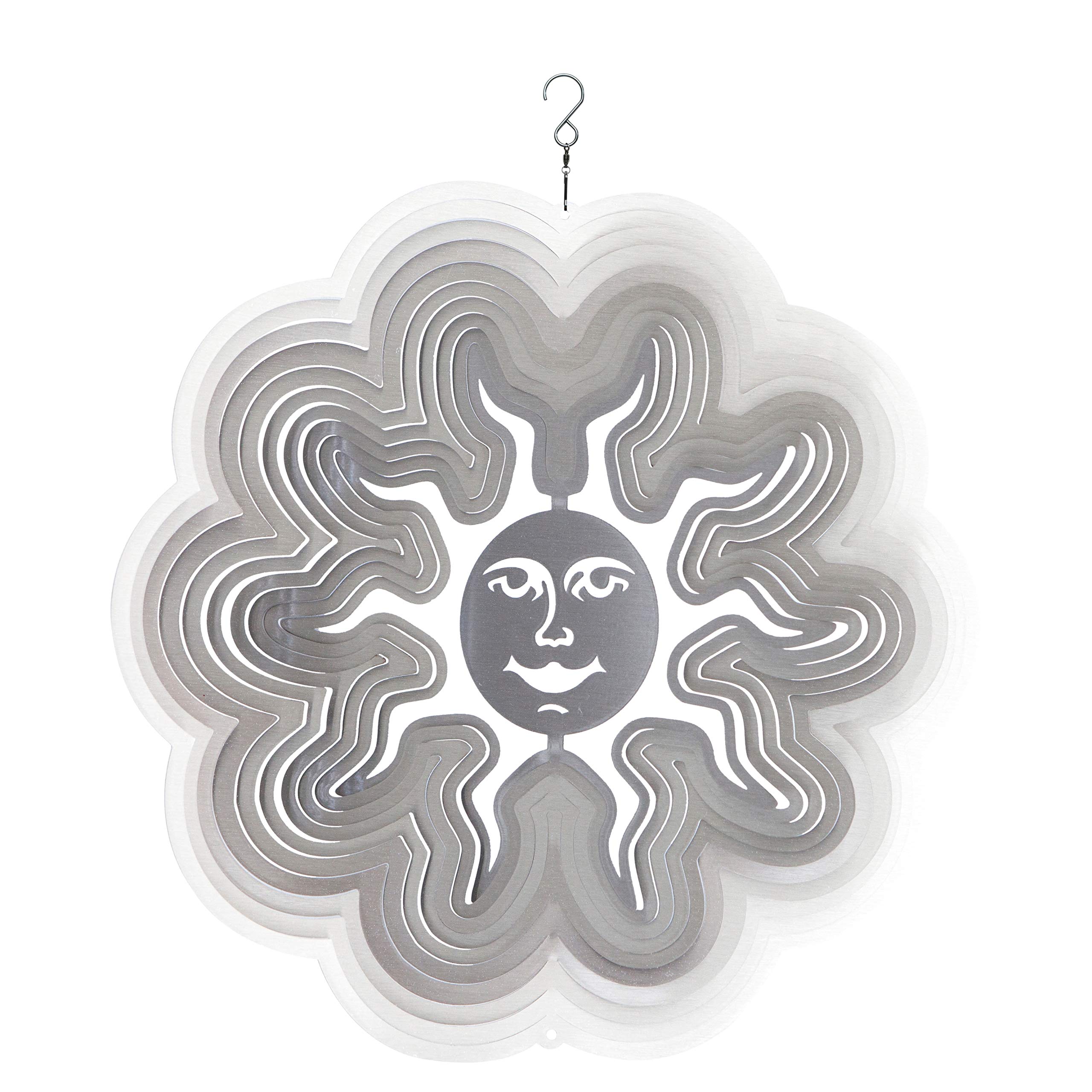 Spin Art Original Sun Gold Wind Spinner (6-Inch)