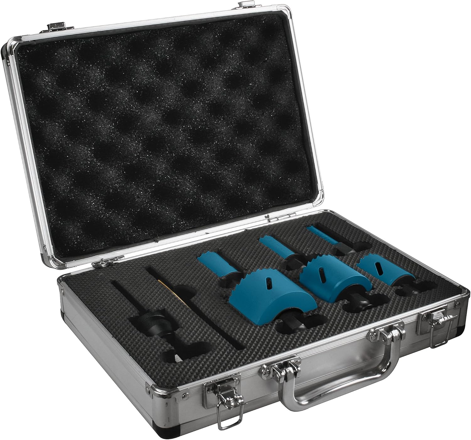 Makita B-11966 Ezychange Plumber's Holesaw Kit (8 Piece), Silver, Small